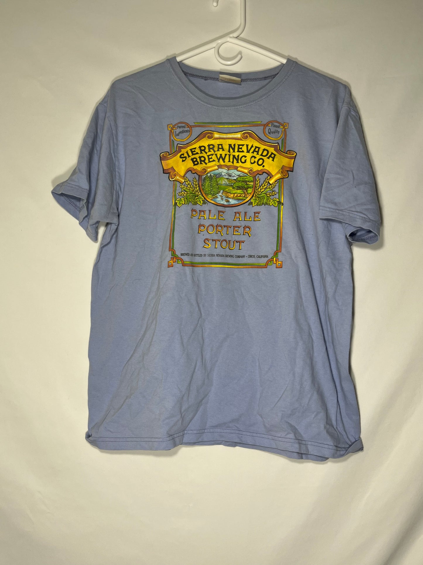 Hanes Nevada Brewing Co Tshirt - Medium - 21” x 25.5”