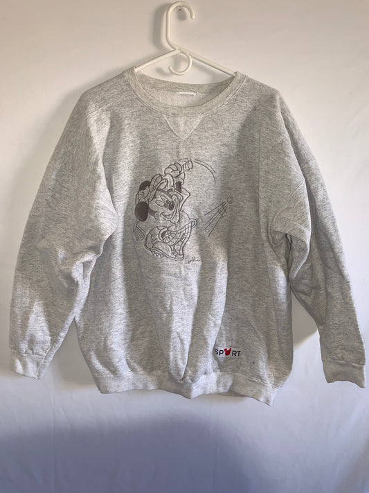 Minnie Mouse Golf Crewneck - XLarge - 24” x 25.5”