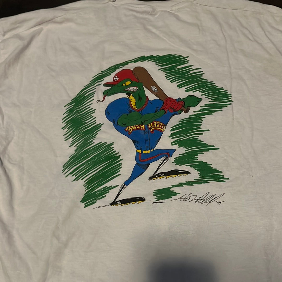 Jersey de béisbol de lagarto de los años 80 - 21" x 25"