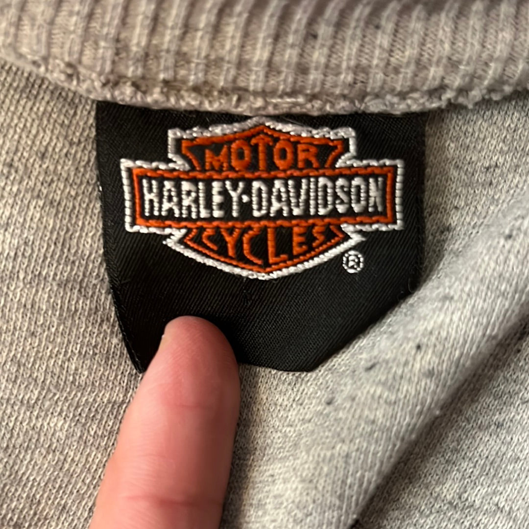 90's Harley Davidson Wisconsin Crewneck - XLarge - 25” x 23”