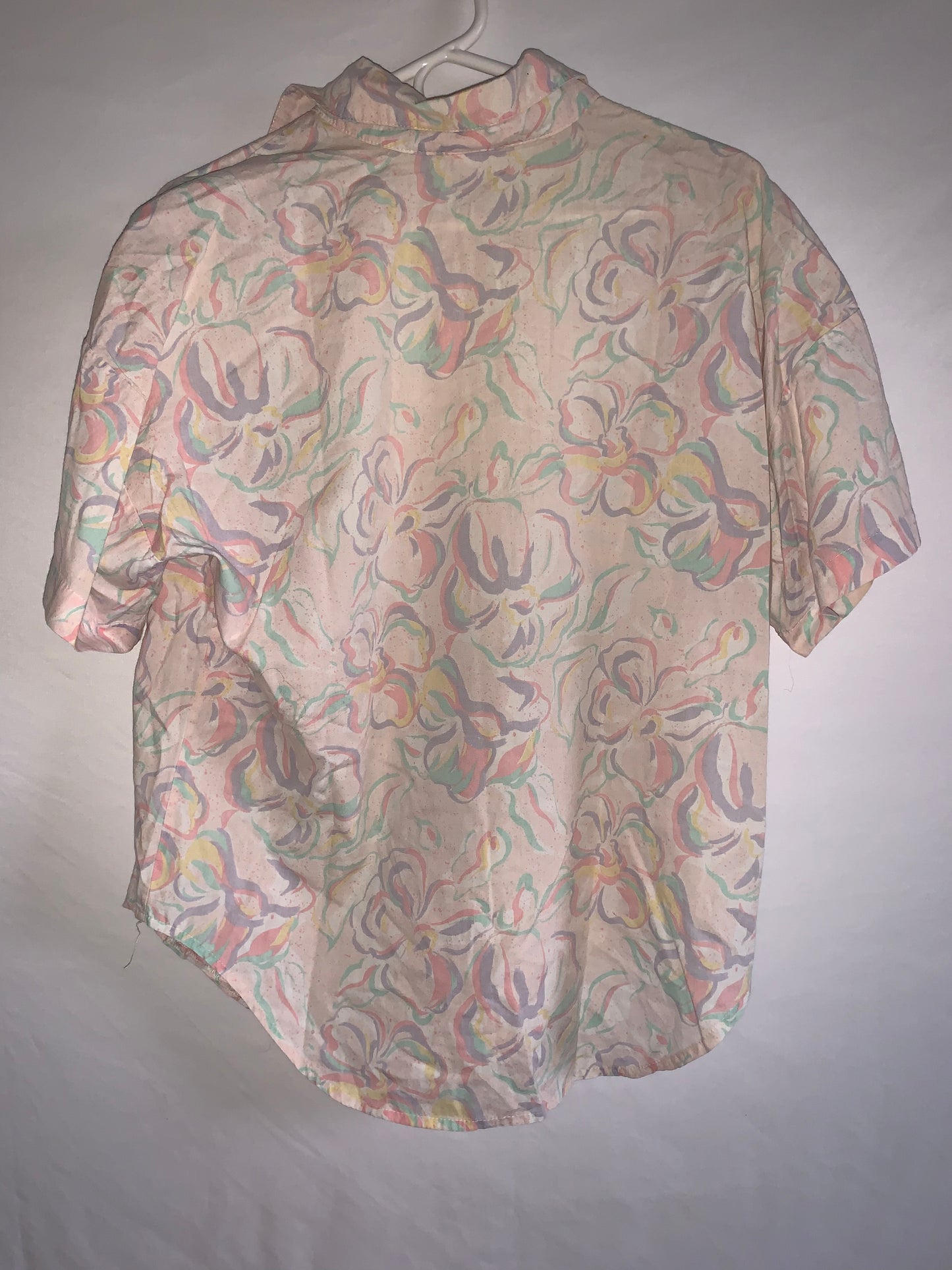 80's Button Up Shirt - Medium - 21” x 25”