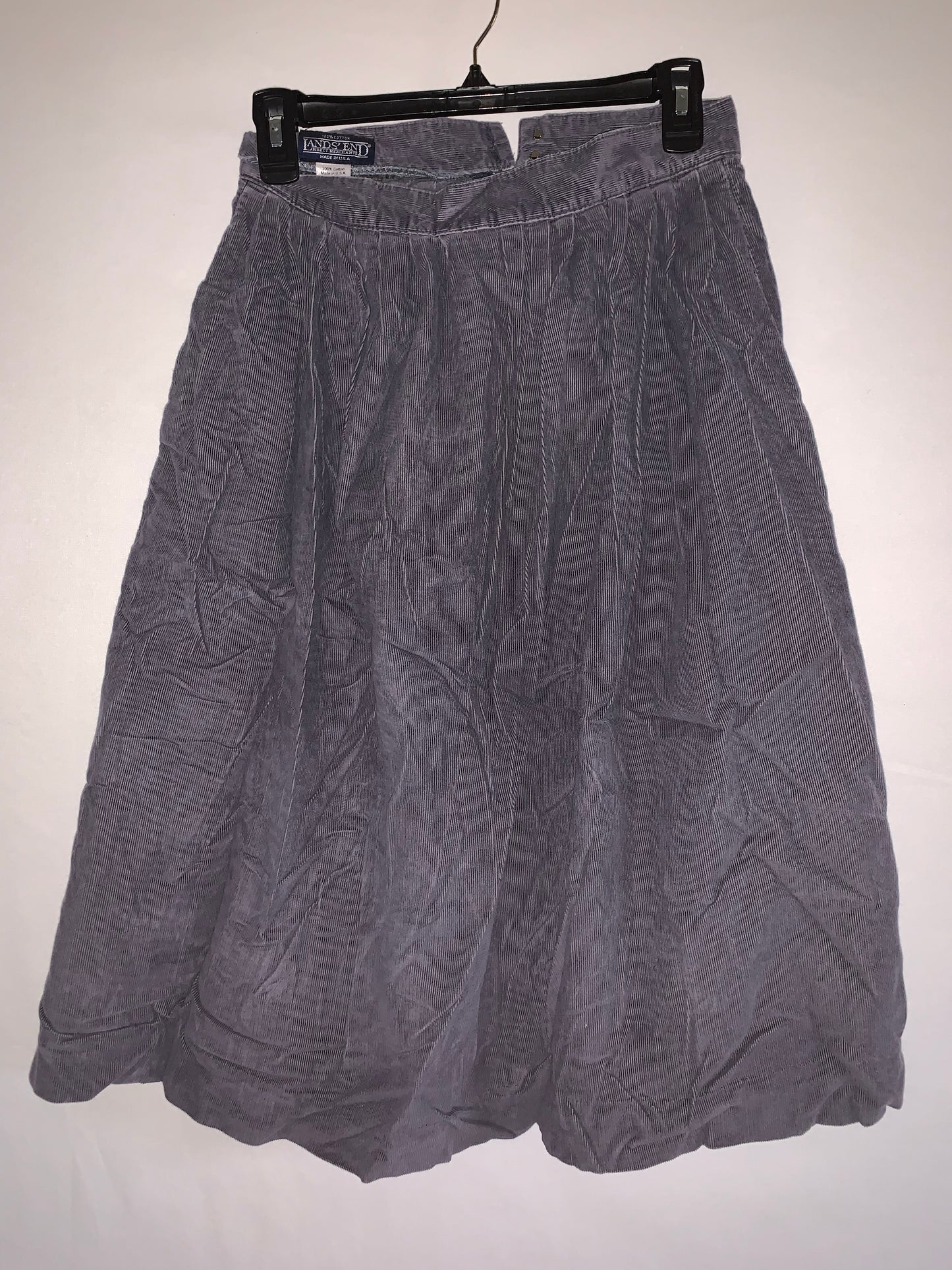 80's Lands End Skirt - 27” x 27”