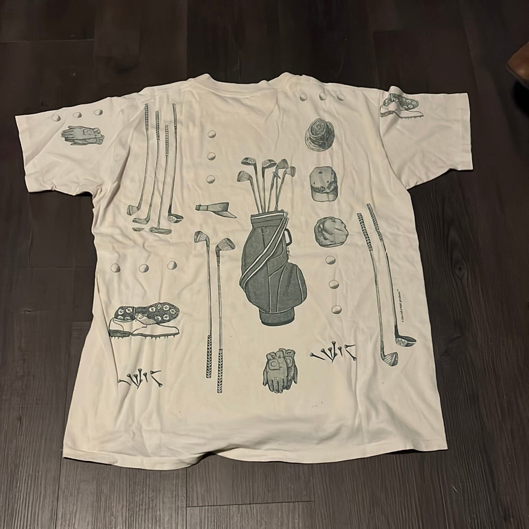 90's Golf Tshirt - 22” x 28”