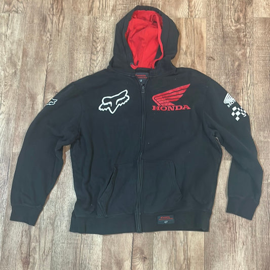 Fox Honda Racing Zip Up - XL 26” x 26”