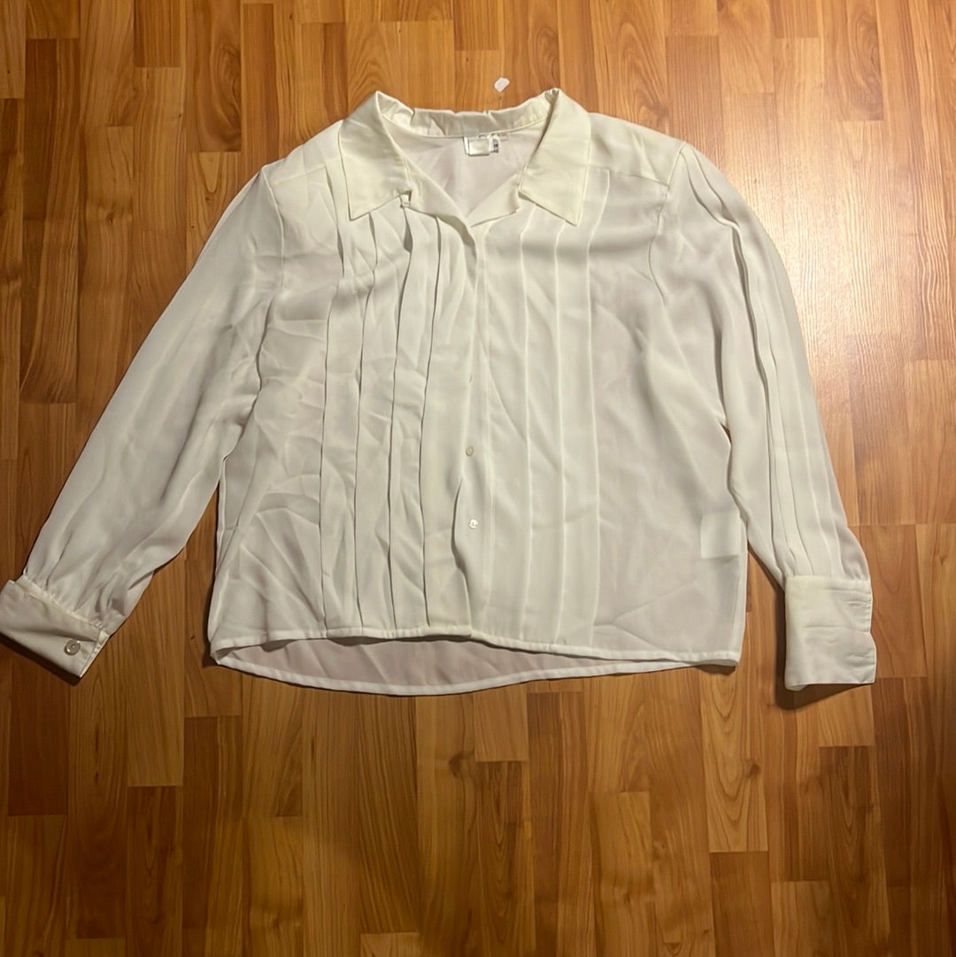 Camisa TanJay de los 80 - XL - 24.5” x 28”