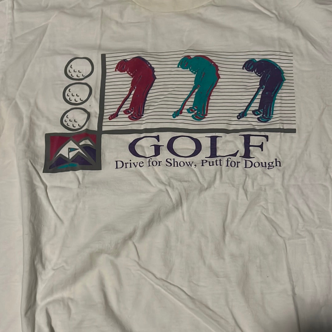 90's Golf Tshirt - 21” x 24”