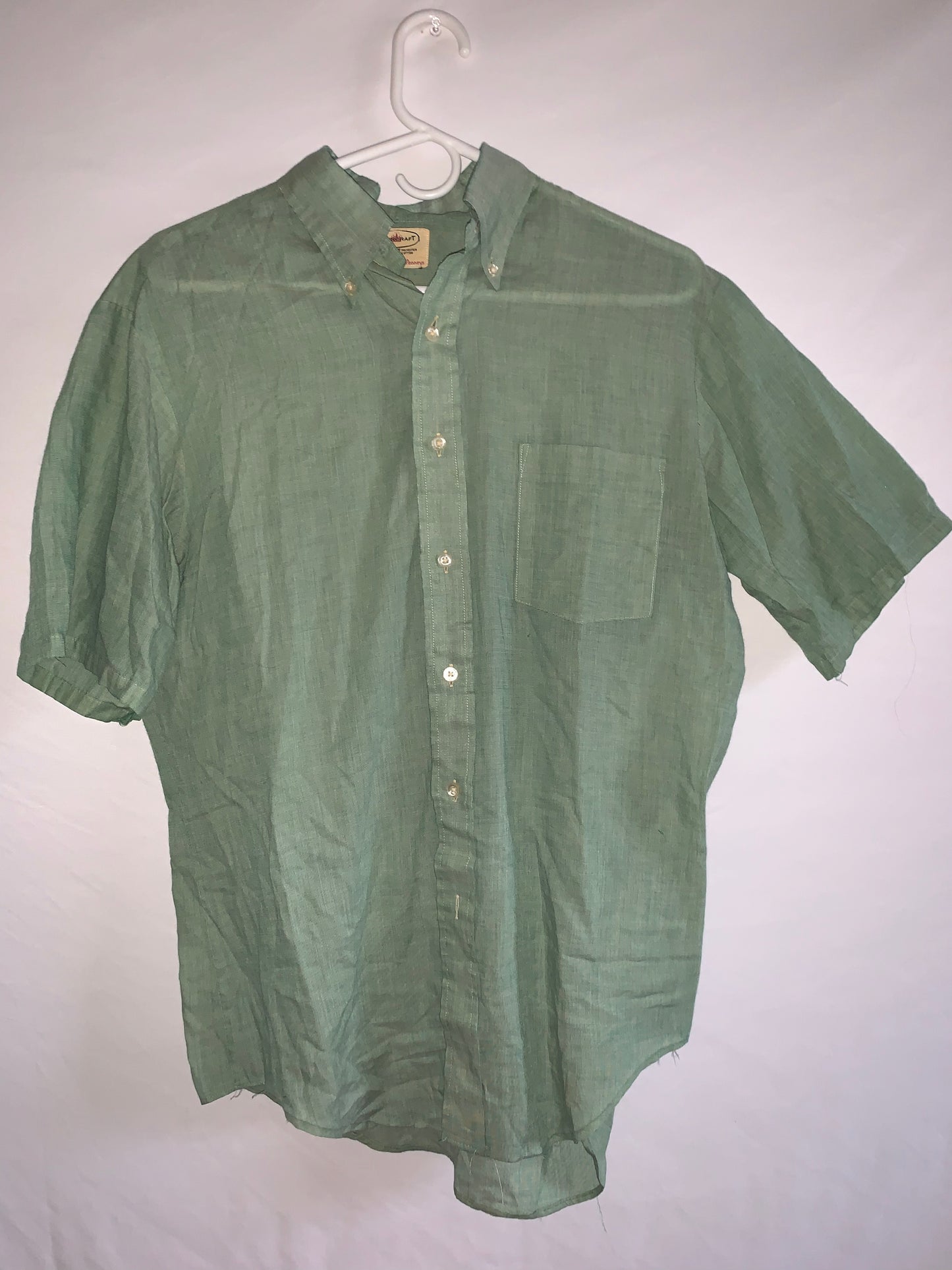 70's Penneys Button Up - Medium - 20.5” x 26”