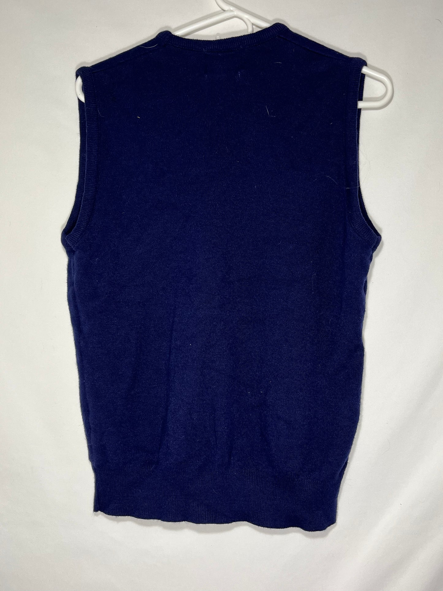 80's Pine State James River Sweater V Neck Vest - Medium - 20” x 23.5”