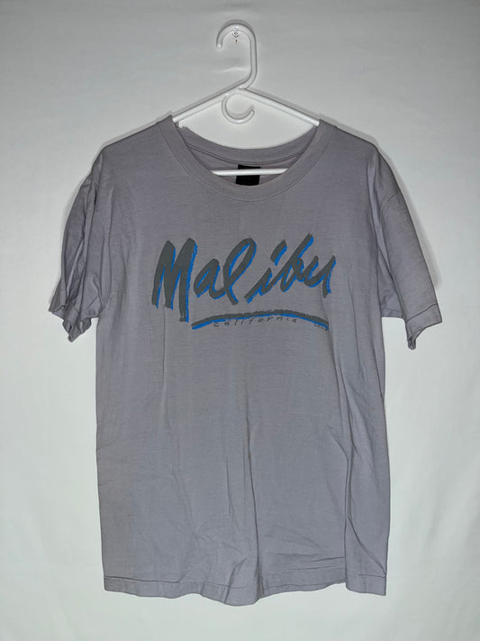 90's Malibu Tshirt - Small - 19” x 27”