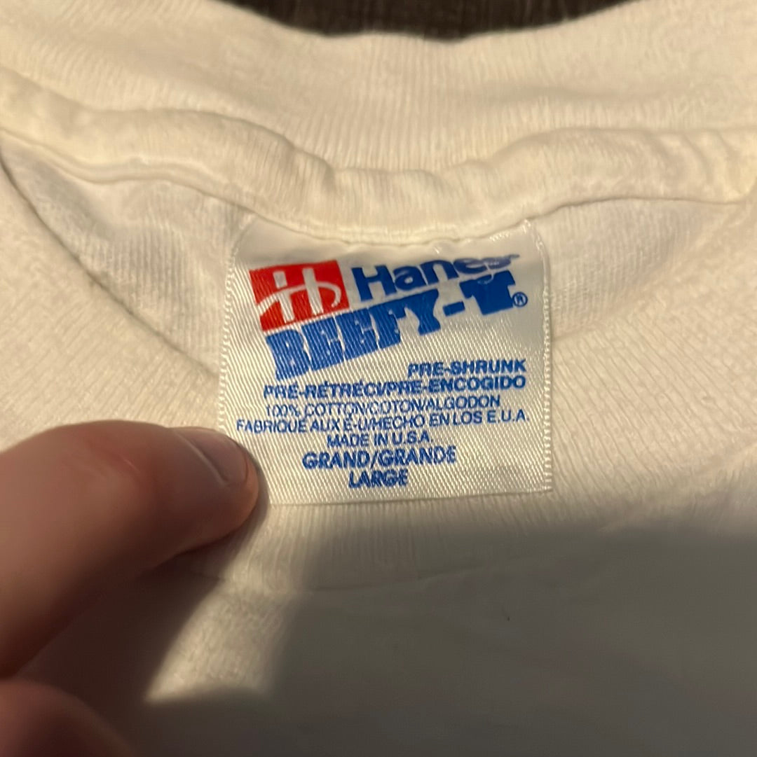 90/00's Hanes Beefy Salt Lake City Tshirt - 20” x 26.5”