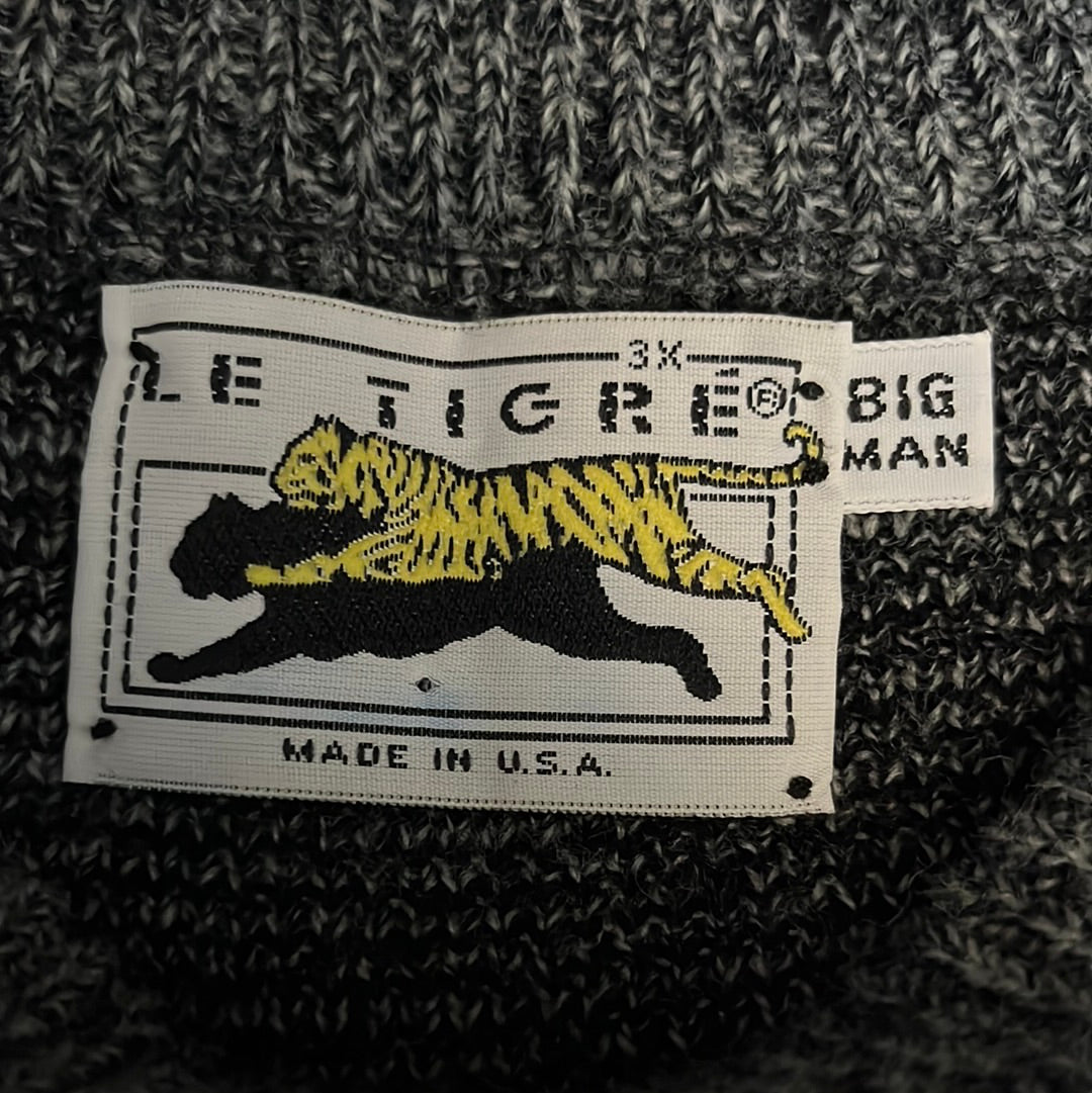 90's Le Tigre Sweater - XLarge - 28” x 29”