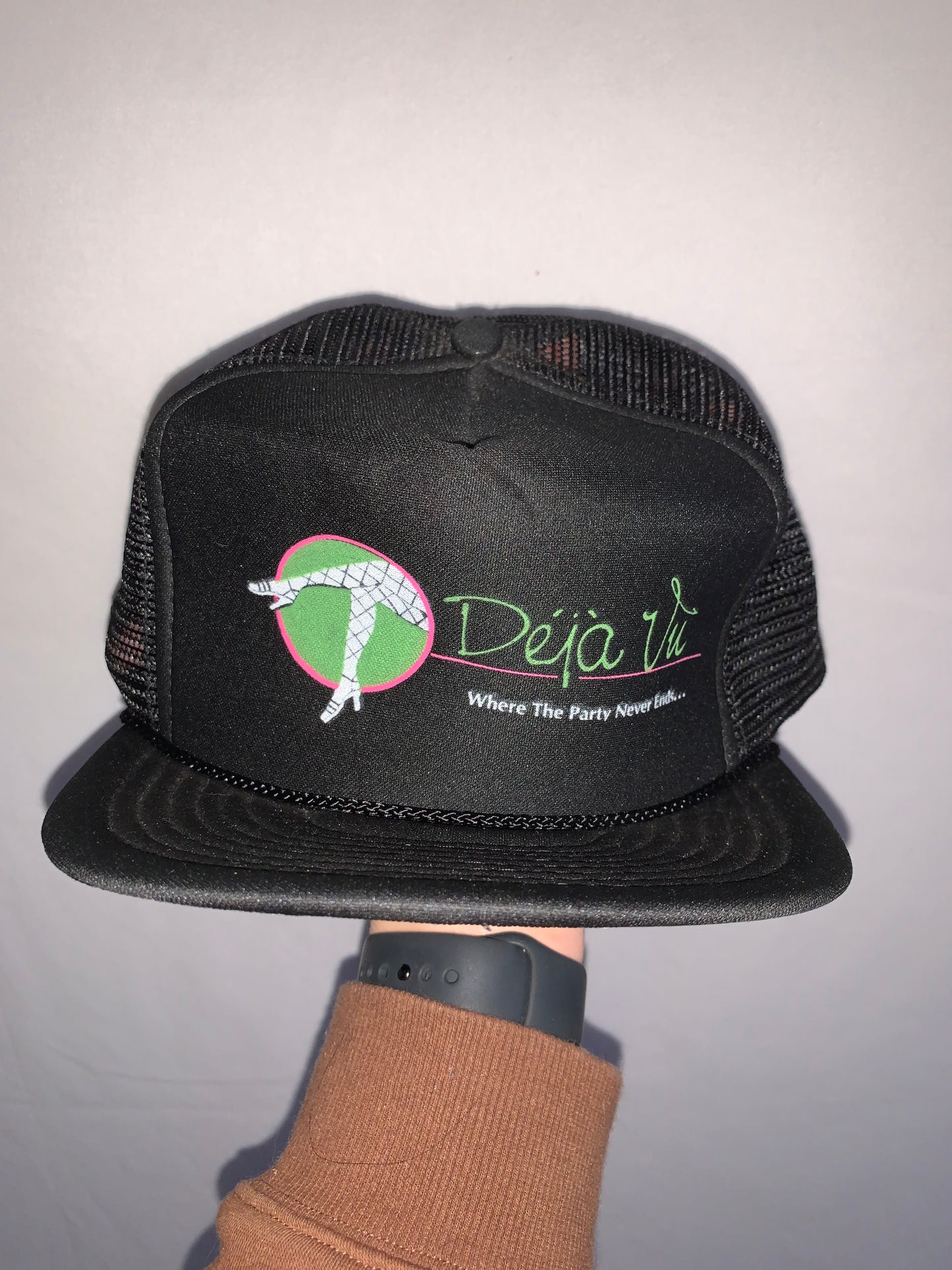 80's Deja Vu Stripper Trucker Hat