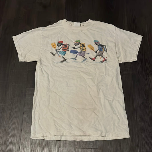 90's Canoe Walk Tshirt - 17.5” x 26