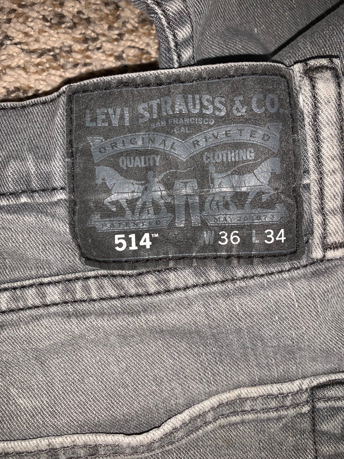 Levis 514 - 34” x 28”