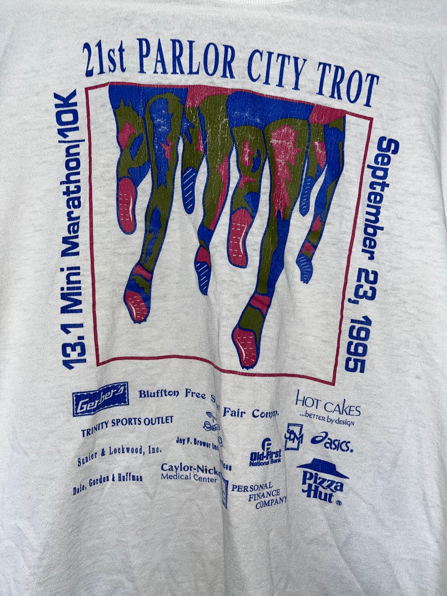 90's Parlor City Trot Longsleeve Shirt - Small - 19” x 24.5”