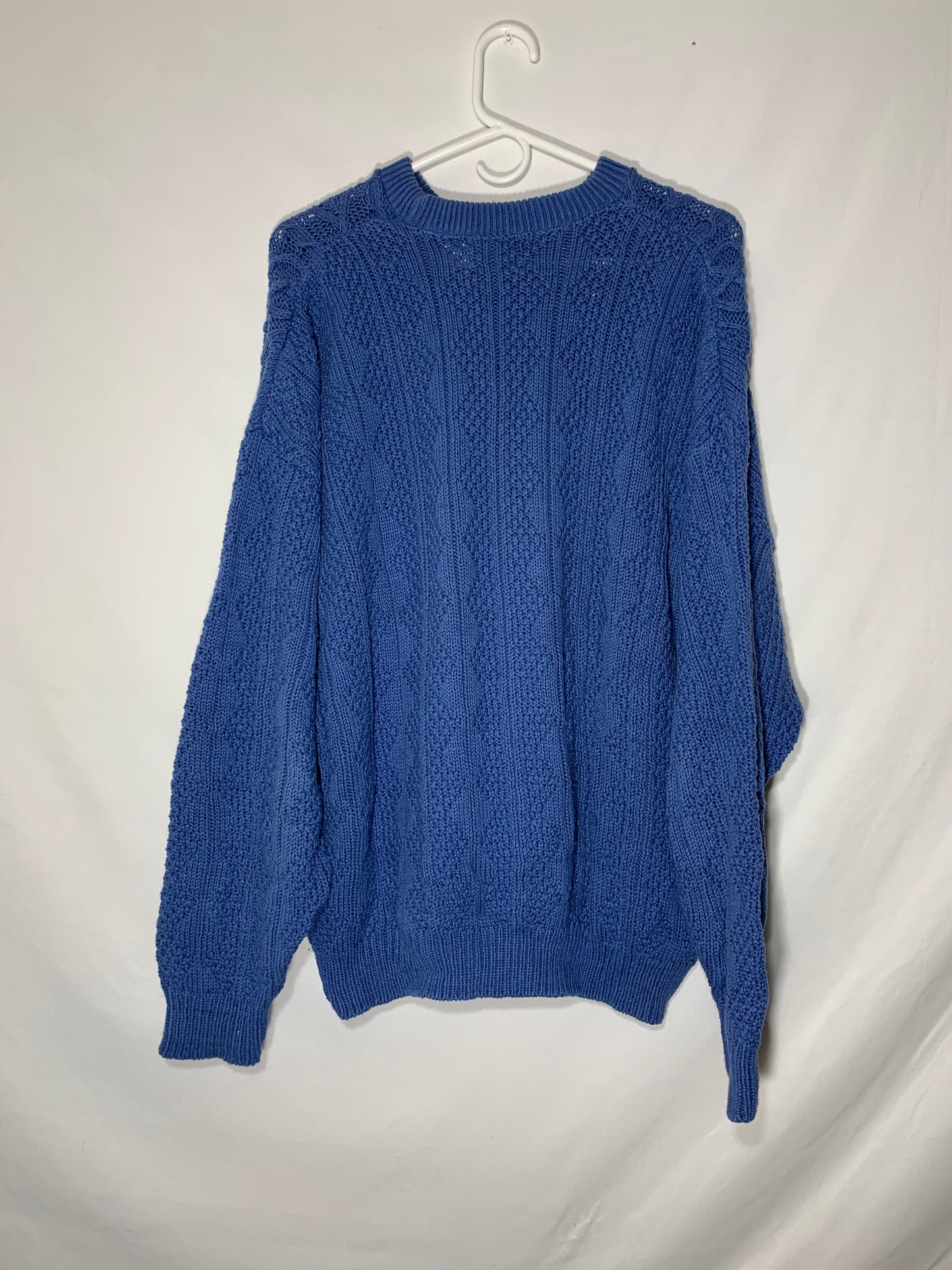 80's Peconic Bay Traders Knit Sweater - XLarge - 24” x 25.5”