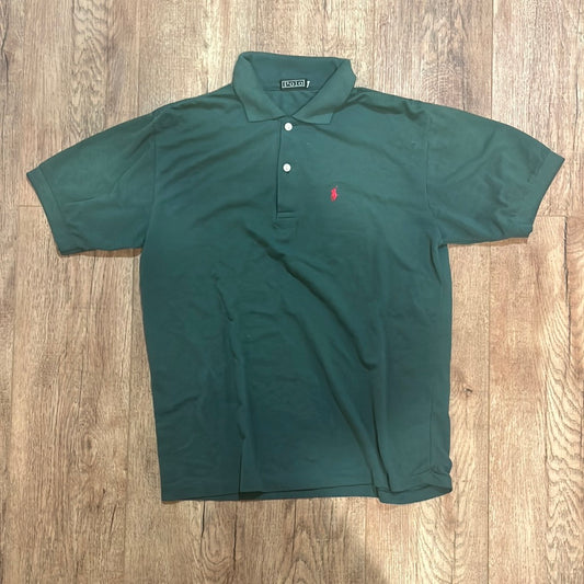 90 年代 Polo Ralph Lauren Polo 衫 - 中号 - 20” x 28”