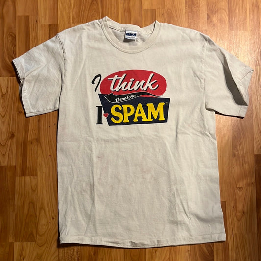 00's Think, por lo tanto, I Spam camiseta - 18.5 "x 26"