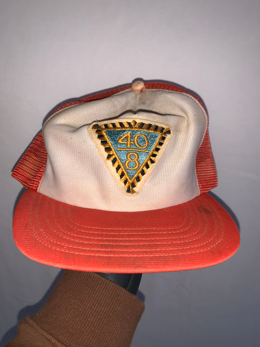 Gorra de camionero 40 / 8 de los años 80