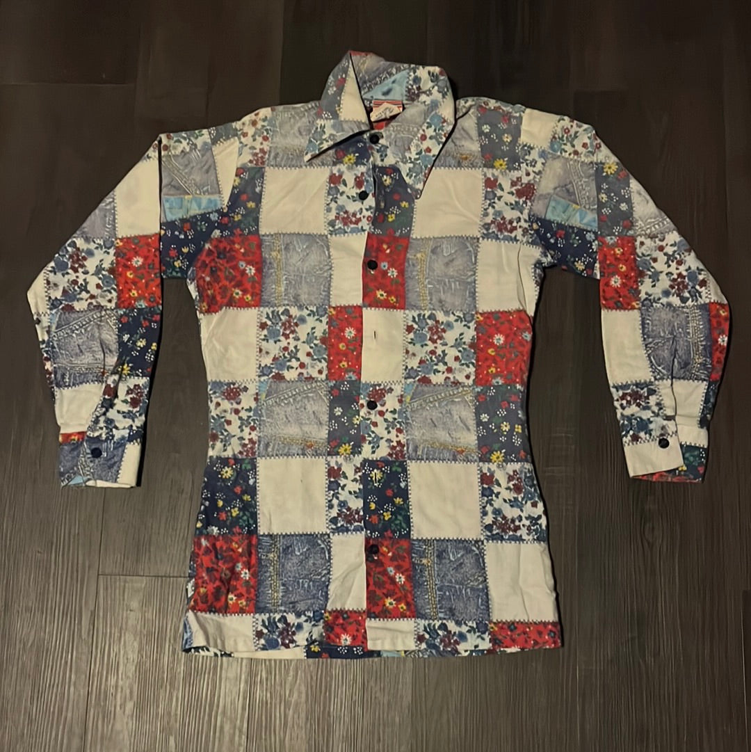 70's Put On Shop Shirt - XSmall - 17” x 28”