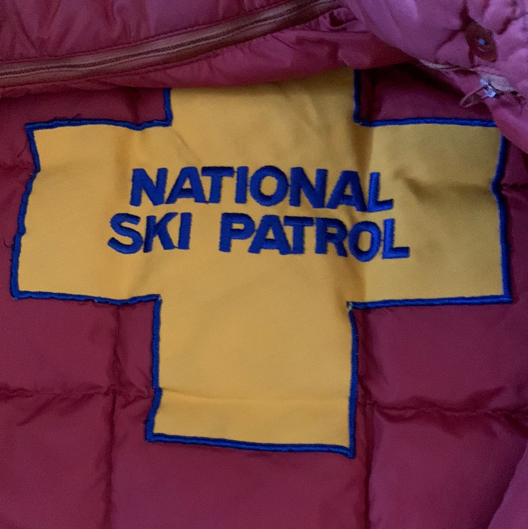 70's Talon Reversible Ski Patrol Winter Jacket - XLarge - 24” x 31.5”