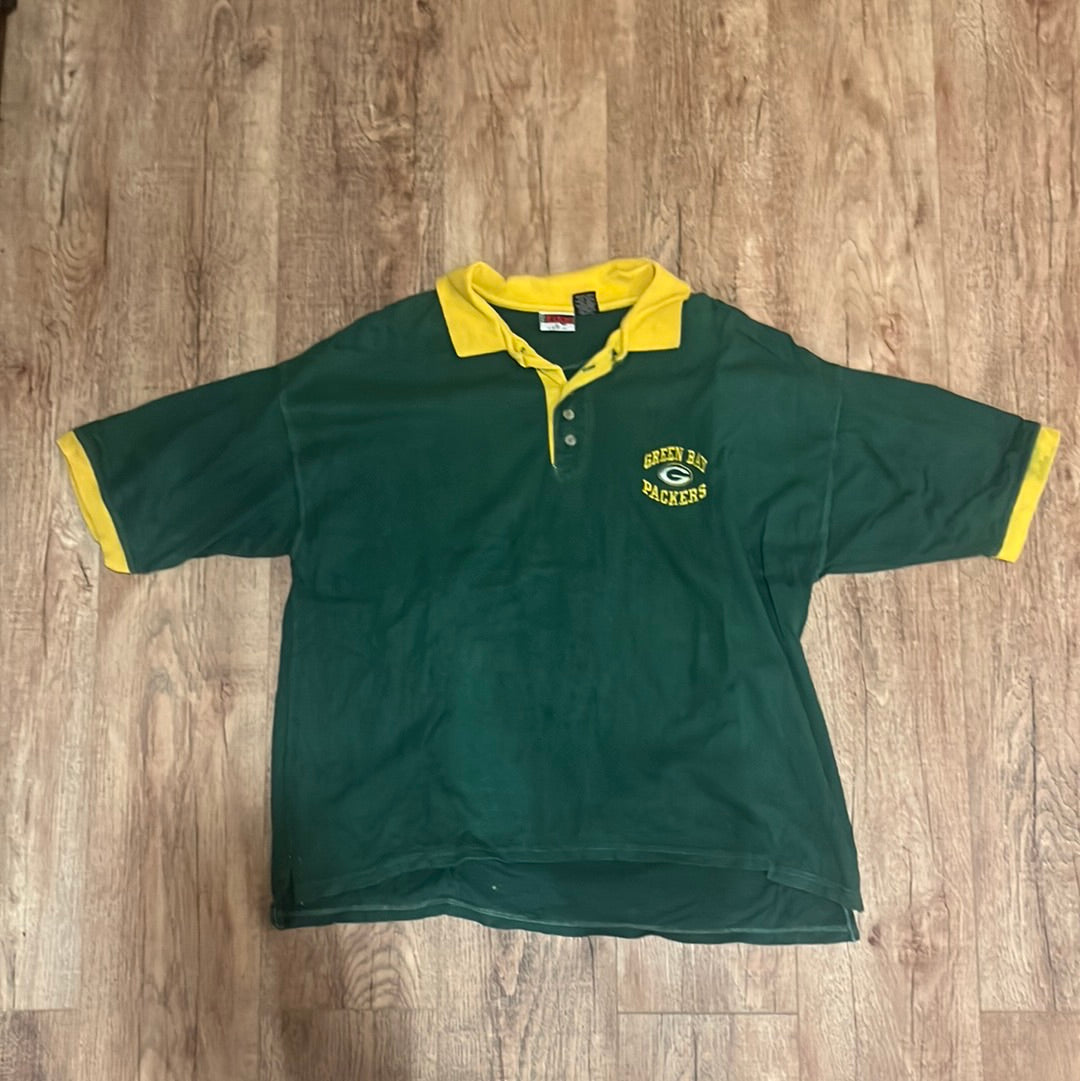 90's Packers Polo - Large - 22” x 29.5”