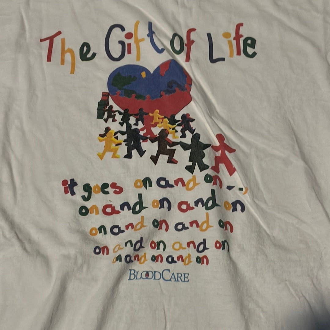 90's Gift of Life Tshirt - 22” x 27”