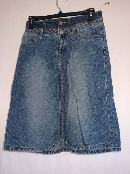 Union Bay Jean Skirt - 28” x 23”