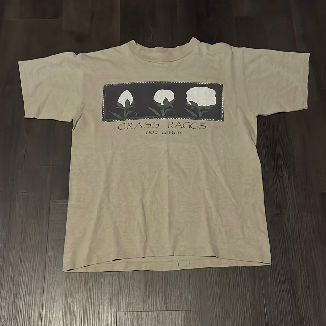 90's Grass Raggs Tshirt - 21” x 26.5”