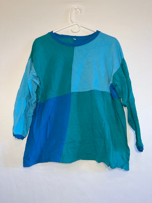 80's Multicolor Longsleeve - Large - 22” x 25”