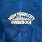 Chaqueta de nylon de maratón de Nueva York de los años 80 - 23.5 "x 27.5"