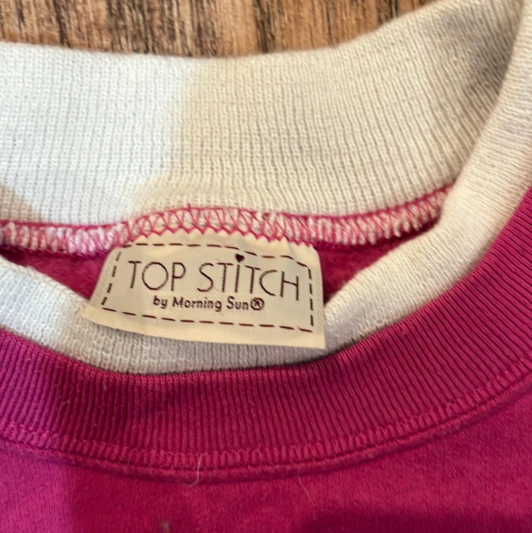 Top hot sale stitch sweatshirt