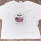 90's I Declare War on the Mayor Crop Top Camiseta - XSmall - 16.5" x 16.5"