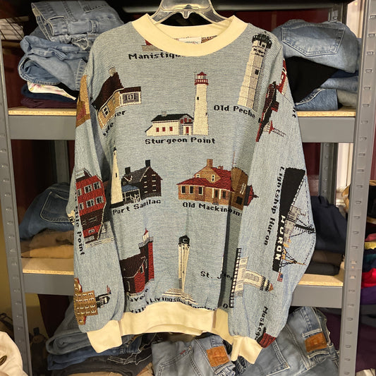 Lighthouse Sweater - 24" x 29"