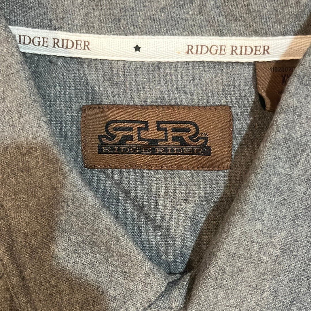 Ridge Rider Pearl Snap Shirt - XLarge - 27” x 33.5”