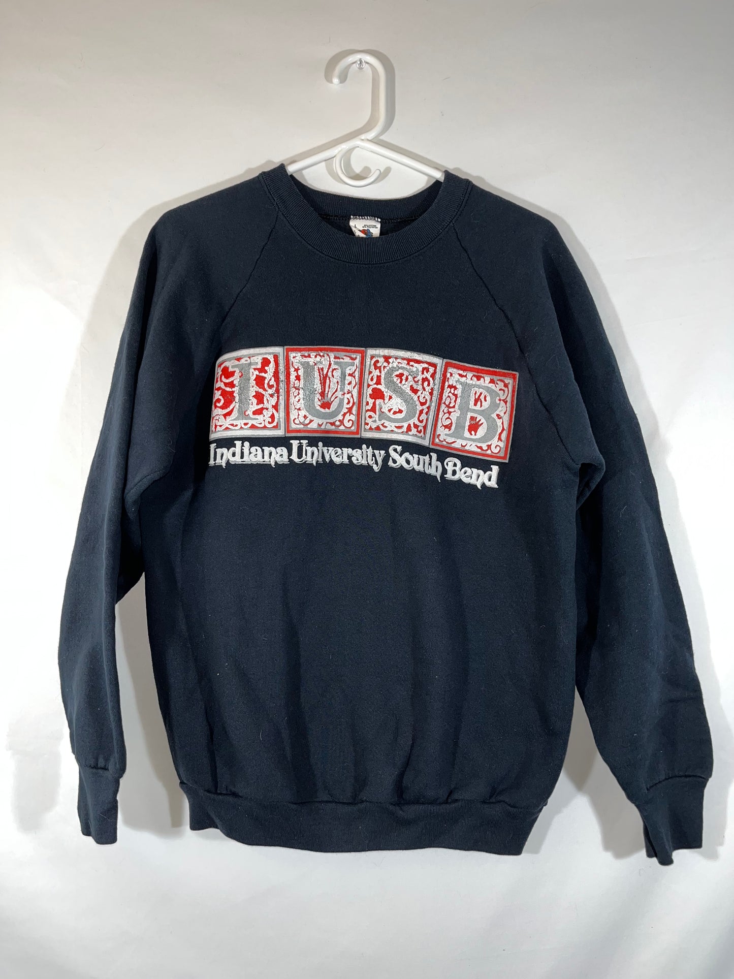 80/90's FOTL Indiana Uni South Bend Student Ambassador Crewneck Sweatshirt - Medium - 20” x 25”