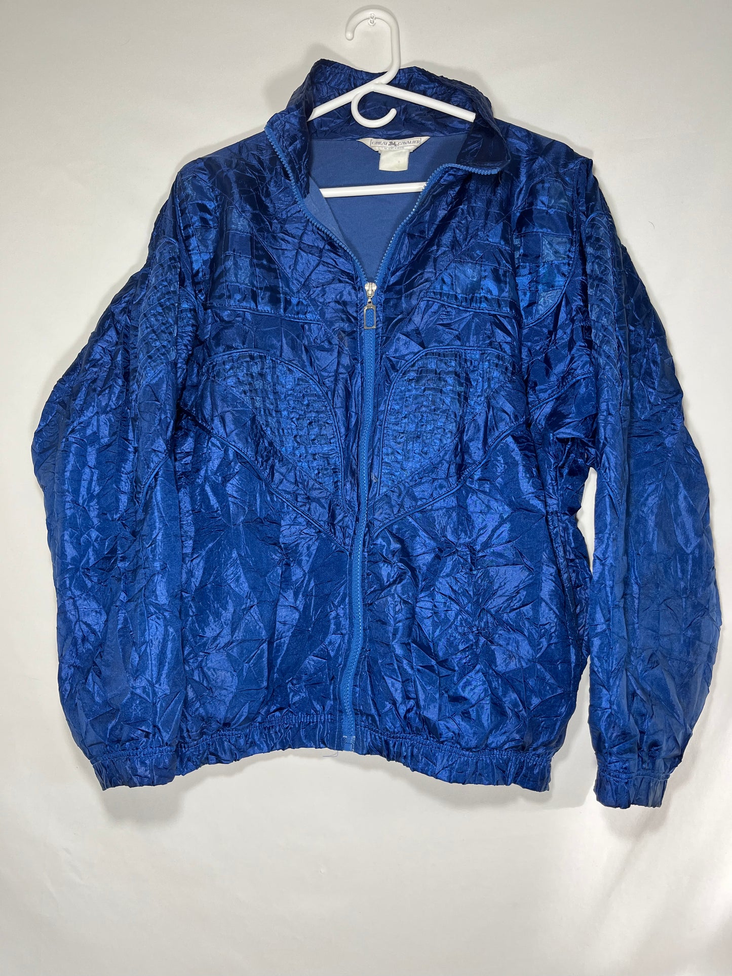 70/80's Great Cavalier Zip Up Jacket - Large - 22” x 26.5”