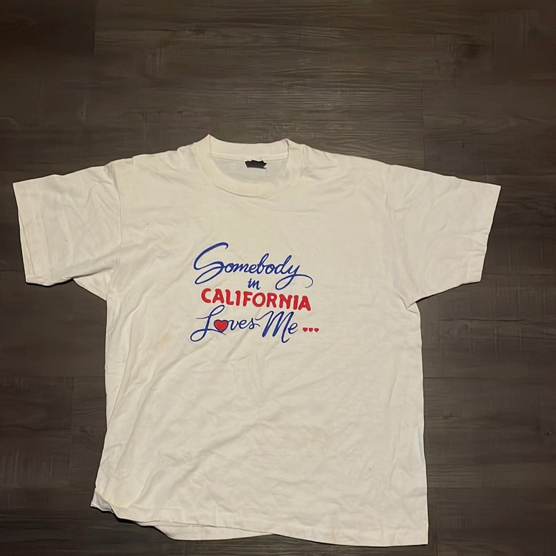 Camiseta de alguien en California de los años 80 - 20" x 25"