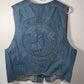 90's Gunnison Coloado Jean Vest - Large - 22.5” x 23”