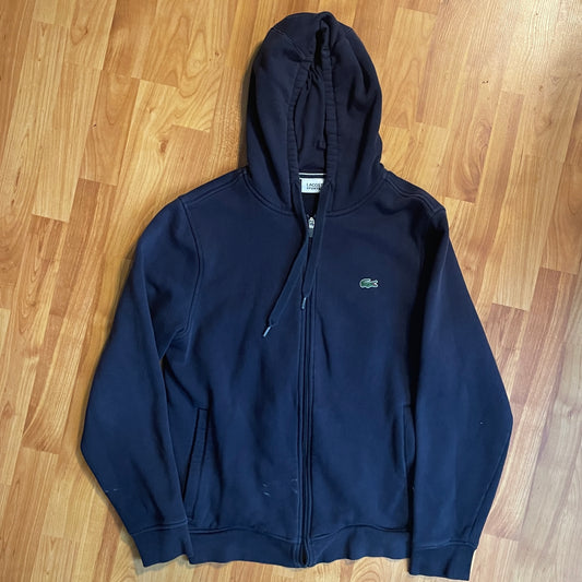 Lacoste Blank Zip-up Hoodie 20" x 26"