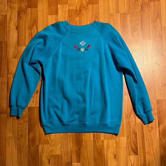 90's Hanes Her Way Crewneck - L 21” x 26”