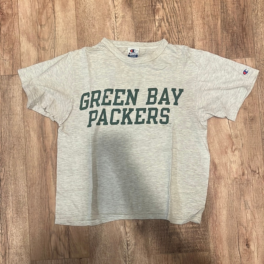 Camiseta Champion Packers de finales de los 90 - 18.5" x 22.5"