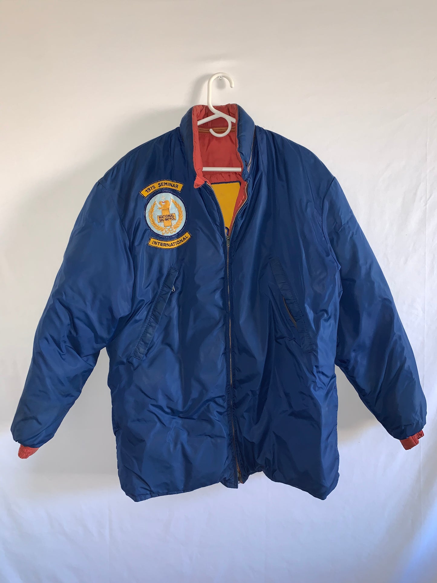 70's Talon Reversible Ski Patrol Winter Jacket - Extragrande - 24" x 31.5"