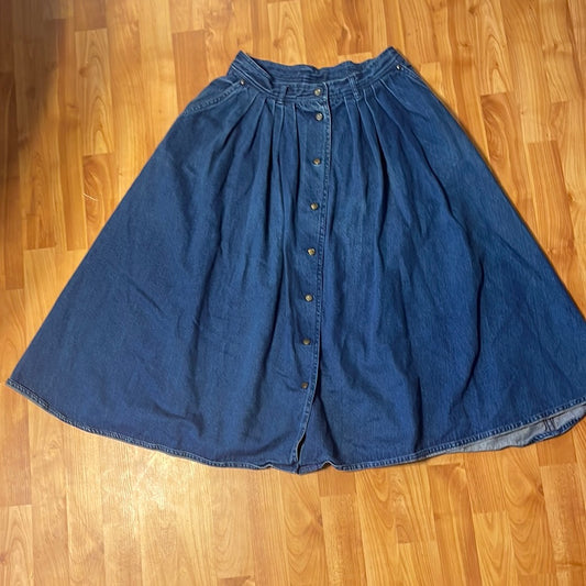 2000s Jean Skirt - 28” x 31”