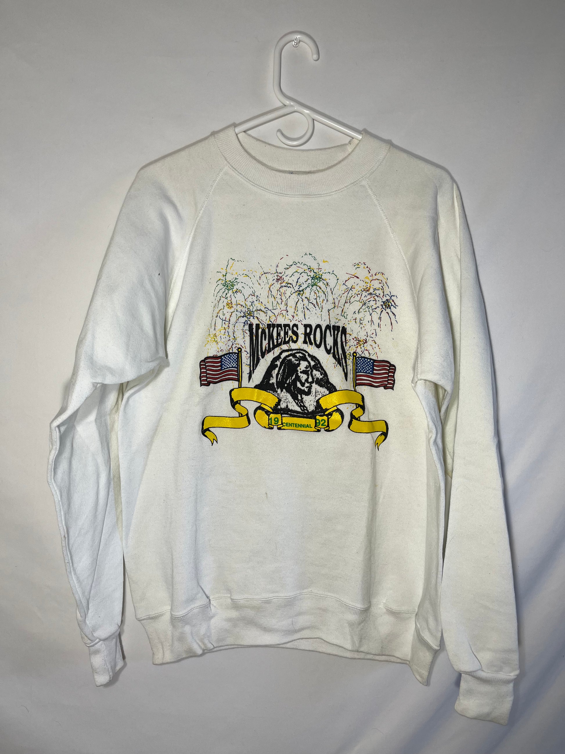80's Hanes Crewneck Sweatshirt - Medium - 20.5” x 26.5” – Phart 80's Hanes Crewneck Sweatshirt - Medium - 20.5” x 26.5” – Phart