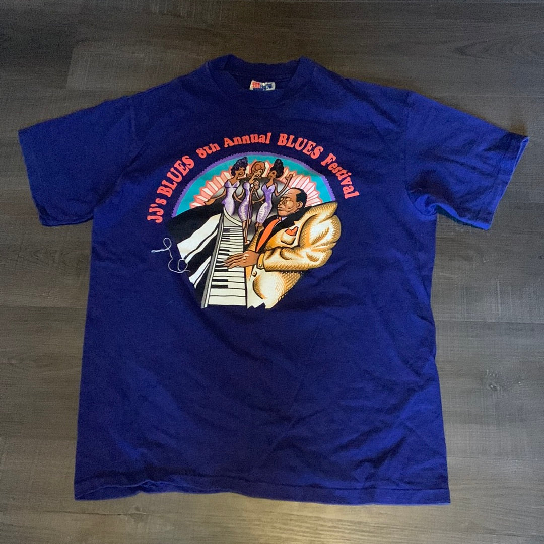 90's Blues Festival Tshirt - 19” x 26.5”