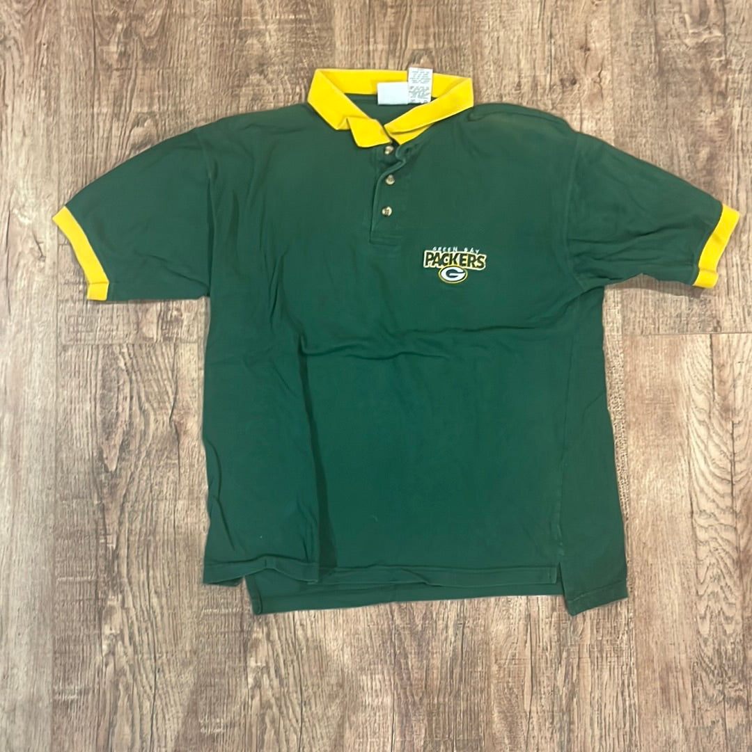 90's Packers Polo - Medium - 20” x 28”