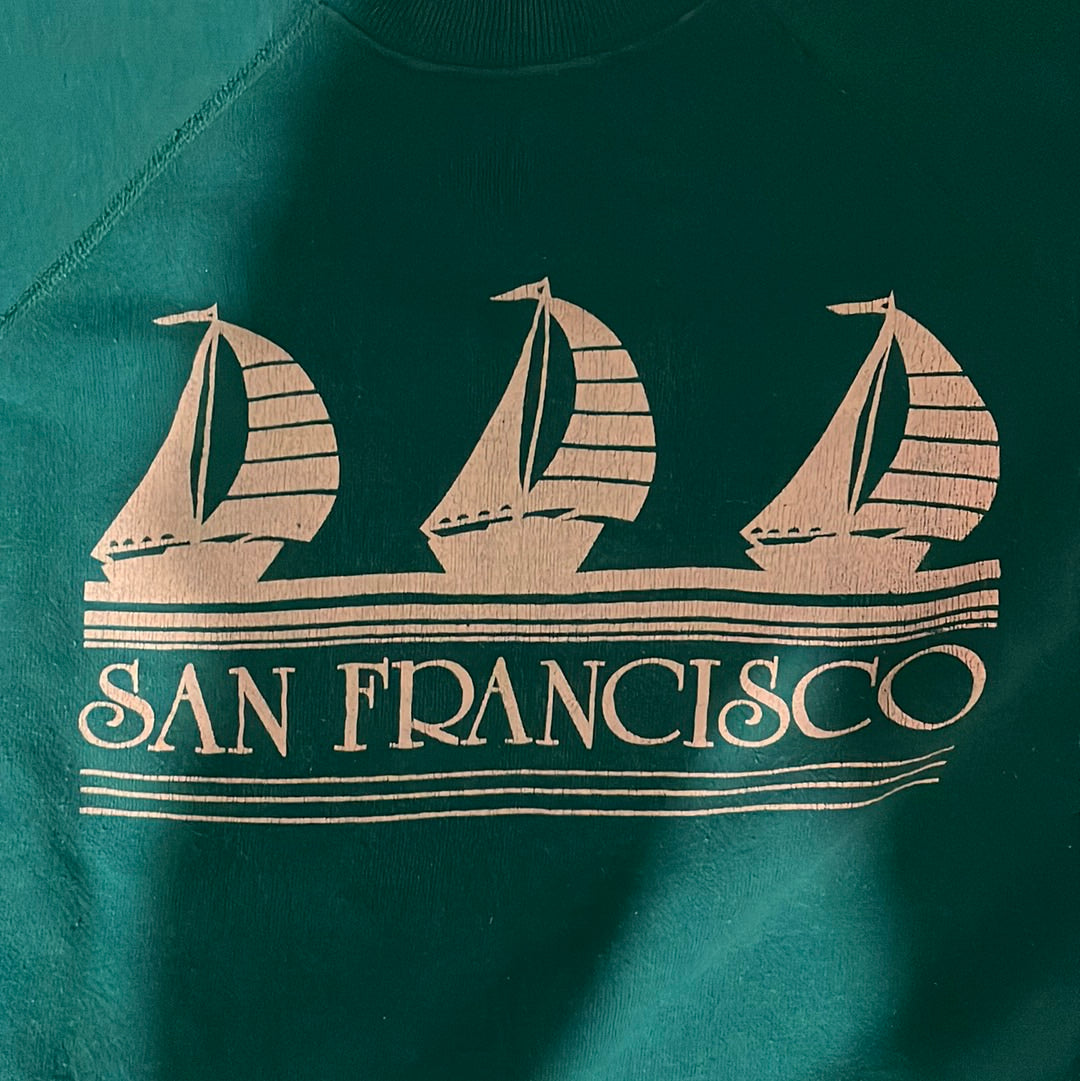 80’s Hanes San Francisco Crewneck - Small - 19.5” x 22”