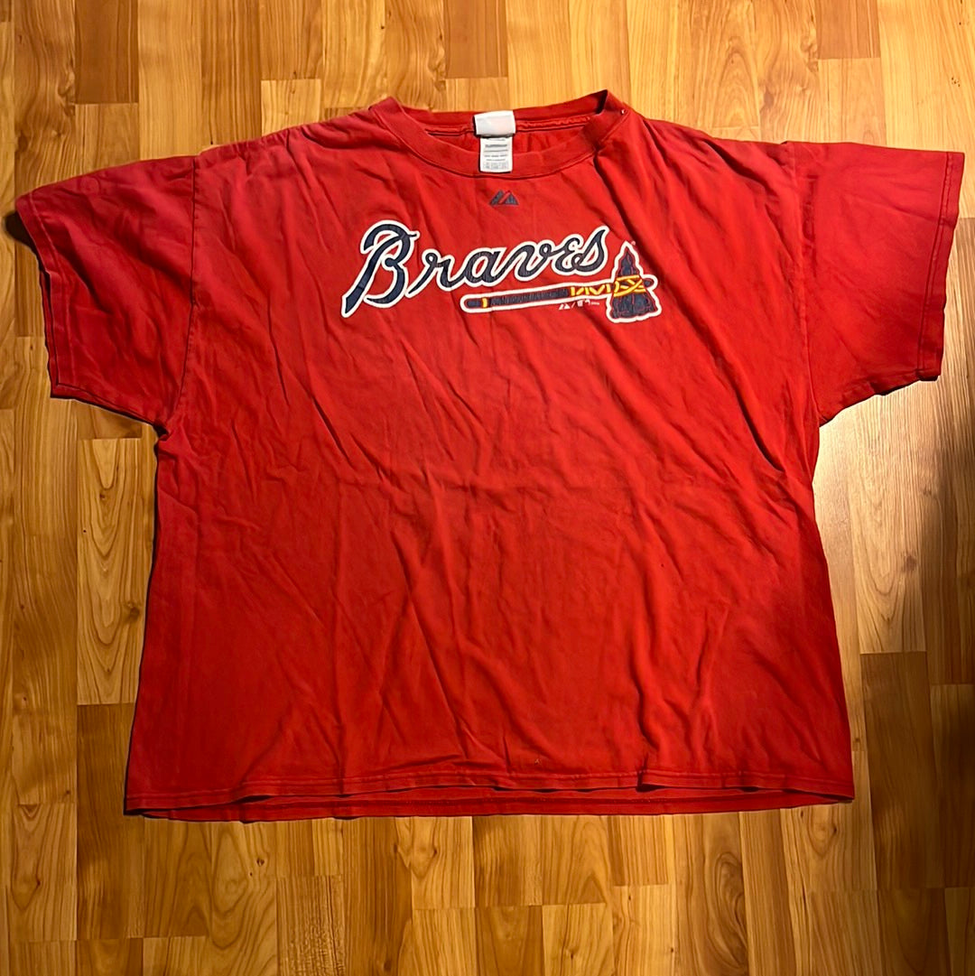 Camiseta de los Bravos Y2K - XL - 26.5" x 28.5"