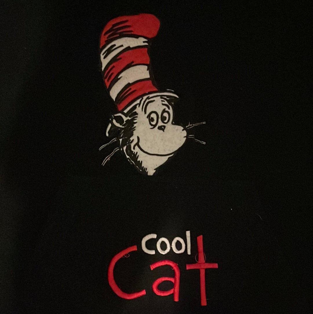 Sudadera Cool Cat Dr Suess - 24.5" x 26"